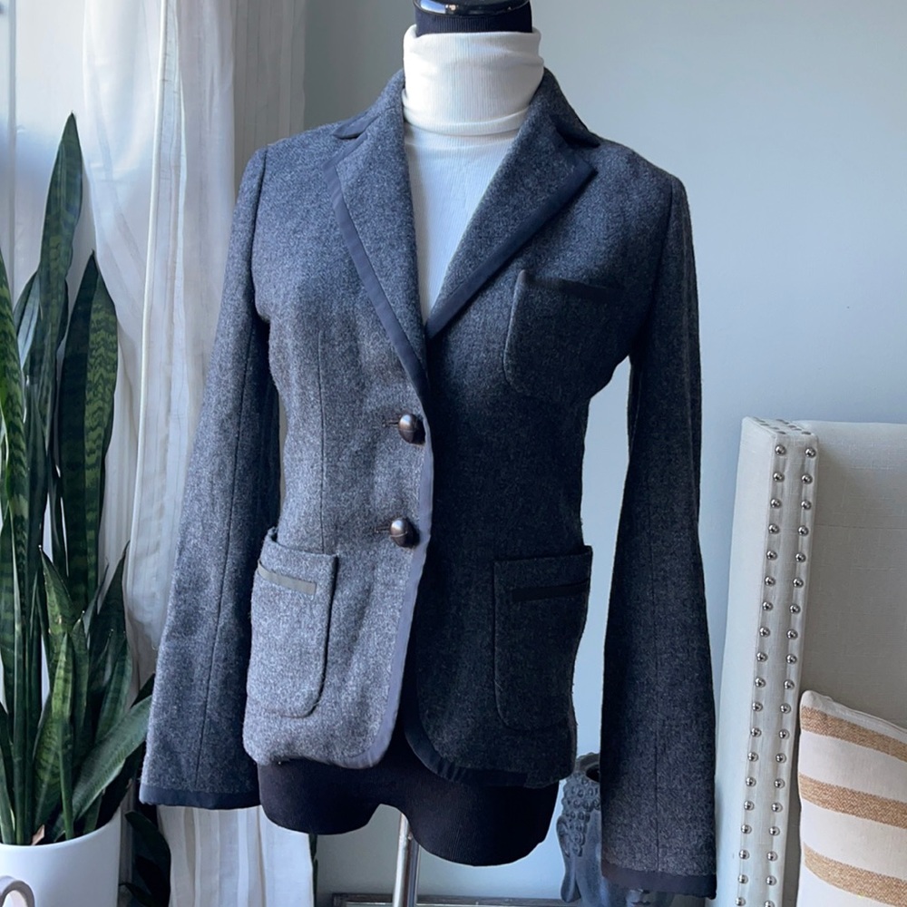 J crew wool blazer.
